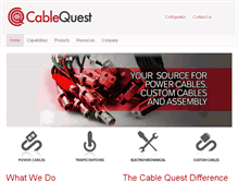 Tablet Screenshot of cablequest.biz